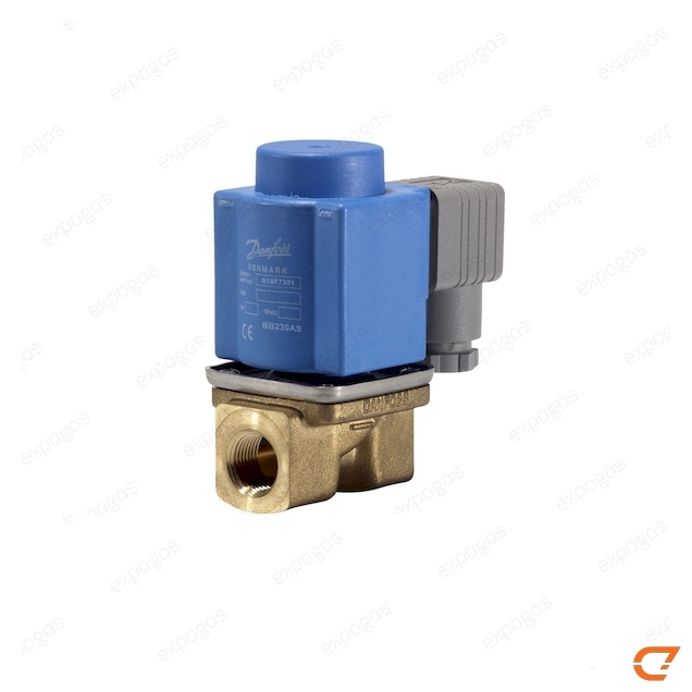 032U1241 Клапан соленоидный Danfoss (Данфосс) EV220B, DN 10, Kvs 0,7 м3/ч, G 3/8 купить в интернет-магазине EXPOGAS