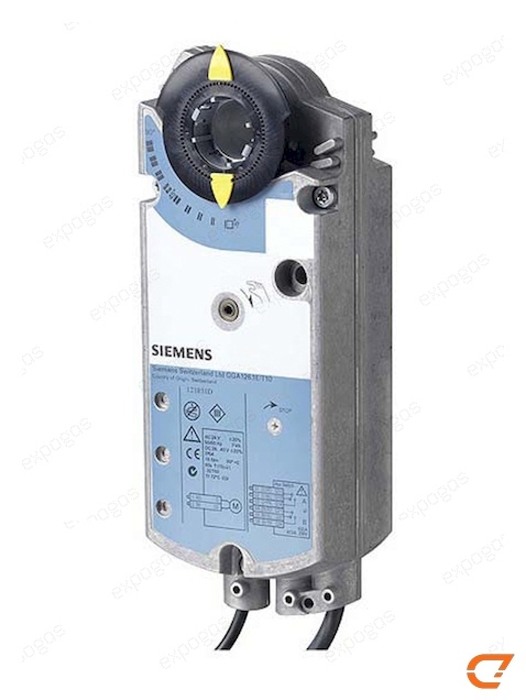 GGA326.1E/12 Siemens (Сименс) Привод противопожарного клапана поворотного типа, ac 230 в, 2-точечный, 18 нм, с пружинным возвратом 90/15 с, 2 переключателя, шток 12 мм, заказной номер - BPZ:GGA326.1E/12 купить в интернет-магазине EXPOGAS