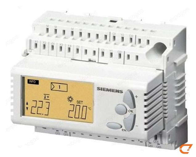 RLU220 Siemens (Сименс) Универсальный контроллер, 1 контур регулирования, 2 аналоговых выхода, заказной номер - BPZ:RLU220 купить в интернет-магазине EXPOGAS