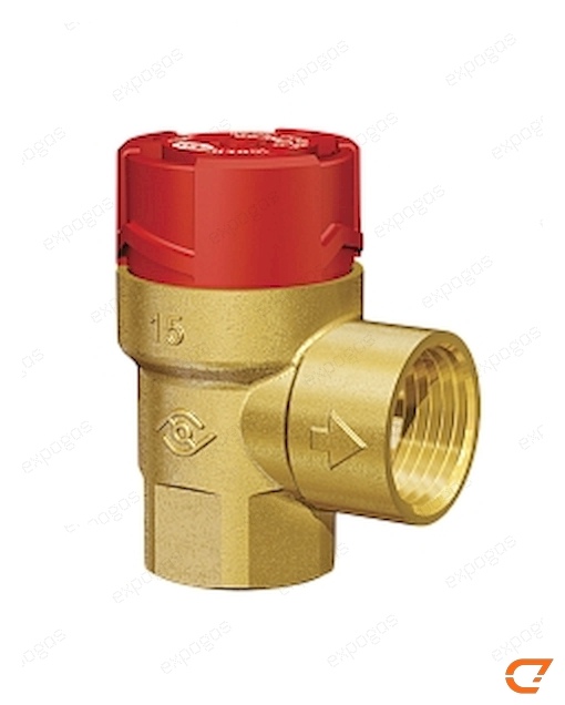 DC02C404064 Клапан предохранительный Flopress ADL (АДЛ), DN 1/2" (наруж) х 1/2", Tмакс, (°C) 120, р/р купить в интернет-магазине EXPOGAS