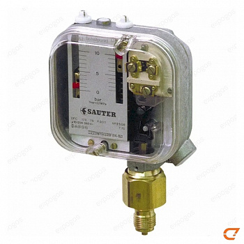 DFC17B78F001 Регулятор давления DFC17B78F001, 0..16 бар, 0.5 бара Sauter (Саутер)
