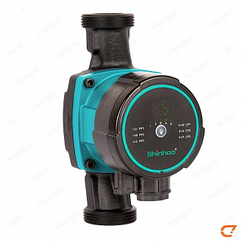 71111004 Насос циркуляционный MASTER S 25-7.5 180 1x230V Shinhoo (Шинху), PN10, с гайками (аналог Grundfos ALPHA2 25-80 180)