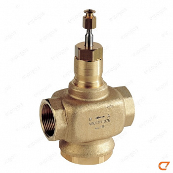 V5011R1075 2-х ходовой линейный клапан, PN16, DN32, Kvs 16, 20мм, 2…170 °C Honeywell (Хонивелл)