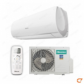 Сплит-система (комплект) LUX Design SUPER AS-10UW4RVETS00 Hisense (Хайсенс), мощн. (холод/тепло), кВт 2,6/2,8, площадь 25 (м2), инвертер
