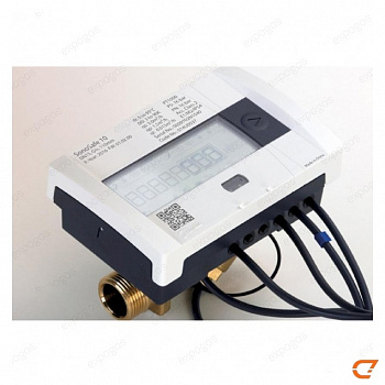 014U0502MRP SonoSafe 10: ультразвуковой теплосчетчик, совместим с модулем RS 485, (Гкал) Danfoss (Данфосс), установка - подача, без коммуникационного модуля, DN 15, расход Gном 1,5 м3/ч, кабель темп. датчиков Pt 1000 - 1,5 м