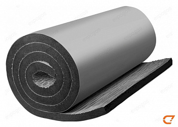 80010210182IG Рулон K-FLEX (К-ФЛЕКС) 10x1000-20 ECO black IN CLAD grey