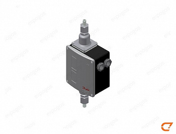 017D002566 Реле разности давлений Danfoss (Данфосс) RT262A, 2 х G 3/8, диапазон настройки 0,1–1,5 бар, дифференциал 0,1 бар