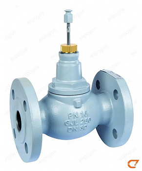 DF40B25CI 2-ходовой клапан, фланцевый, Ду40, Ру16, Kvs25, чугун Honeywell (Хонивелл)