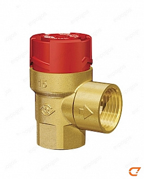 DC02C404064 Клапан предохранительный Flopress ADL (АДЛ), DN 1/2" (наруж) х 1/2", Tмакс, (°C) 120, р/р