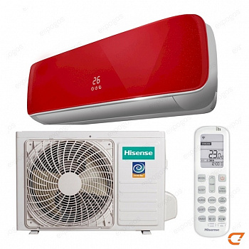Сплит-система (комплект) RED CRYSTAL SUPER AS-13UW4RVETG00(R) Hisense (Хайсенс), мощн. (холод/тепло), кВт 3,5/4, площадь 35 (м2), инвертер