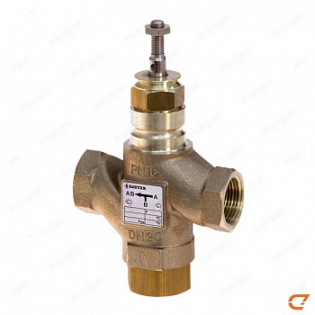 B6R40F210 Клапан B6R40F210, 3 хода, Ду 40, Ру 16, kvs=16.0 м3/ч Sauter (Саутер)