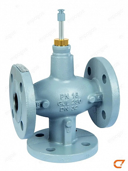 XF65B63 3-ходовой клапан, фланцевый, Ду65, Ру16, Kvs63 Honeywell (Хонивелл)